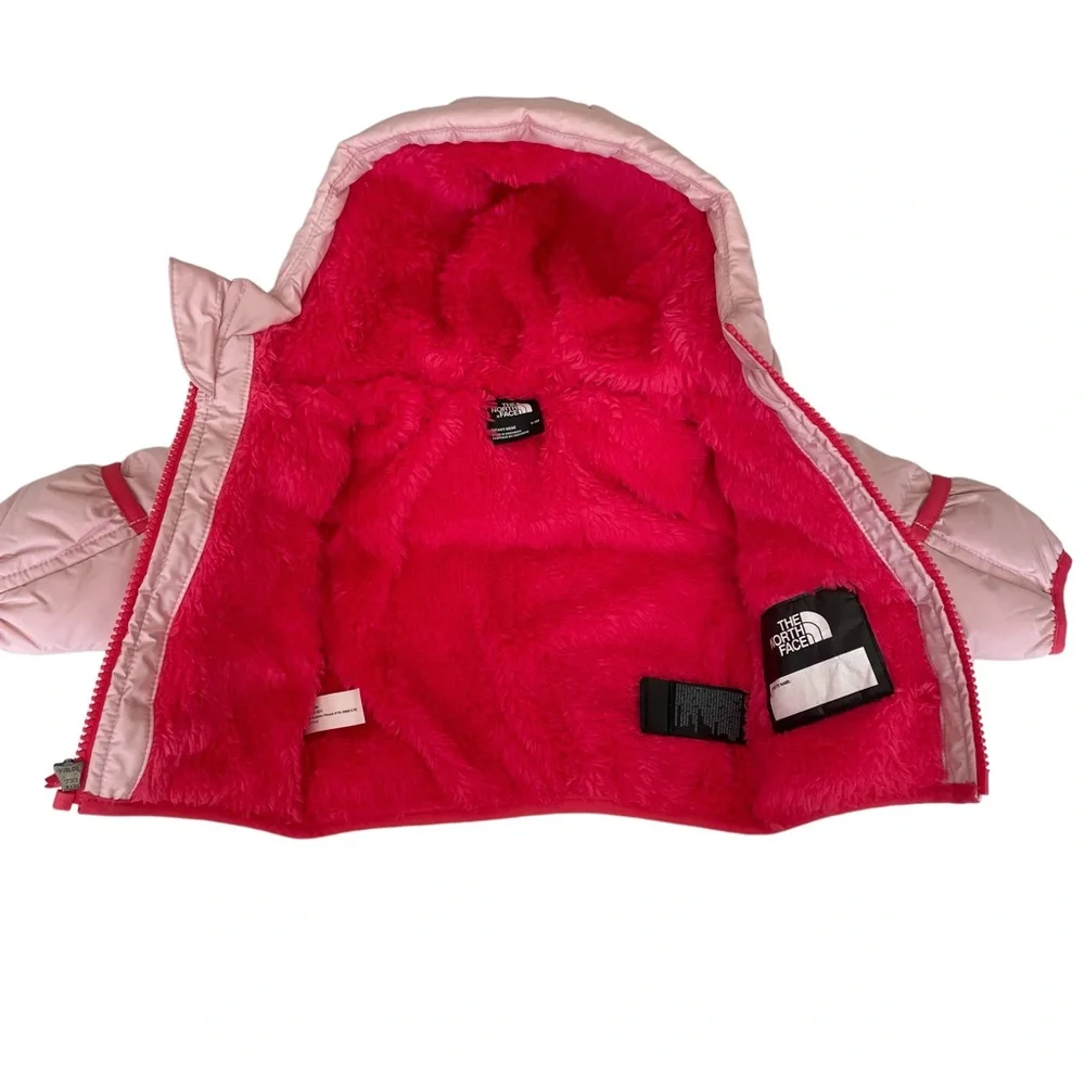 North Face Pink Moondoggy Jacket - Picture 3 of 4